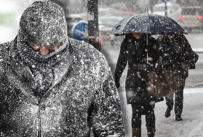 İstanbul'un yanı başında kar yağışı başladı