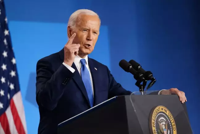 Joe Biden başkan sıfatıyla son kez kameraların karşısına geçti, kritik mesajlar verdi