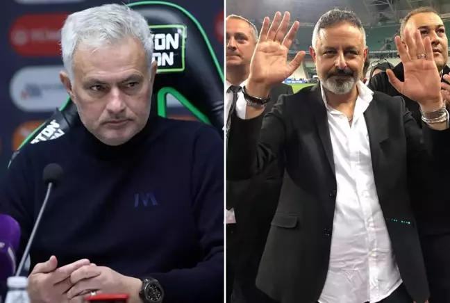 Konyaspor Başkanı Ömer Korkmaz'dan Mourinho'ya olay yanıt