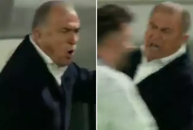 Maça damgasını vurdu: Takımı 90+7'de kazanan Fatih Terim çılgına döndü