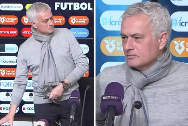 Basın toplantısına geç kalan Jose Mourinho: Kebap çok iyiydi