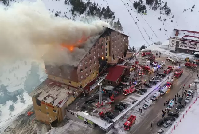 Bolu'Da Otel Yangınında Hayatını Kaybedenlerin Sayısı 66'Ya Yükseldi