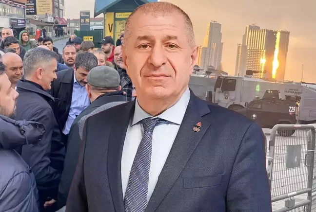 Ümit Özdağ'ın ifade vereceği İstanbul Adliyesi'nde yoğun güvenlik önlemleri alındı