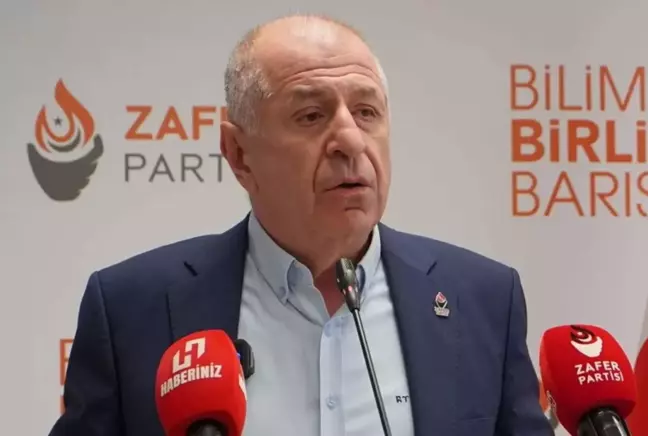 Zafer Partisi'nde tutuklanan Genel Başkan Ümit Özdağ'ın yerine vekalet edecek isim belli oldu