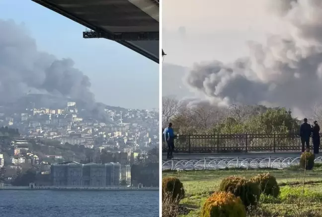 İstanbul işçilerin kaldığı konteynerler alev alev yandı