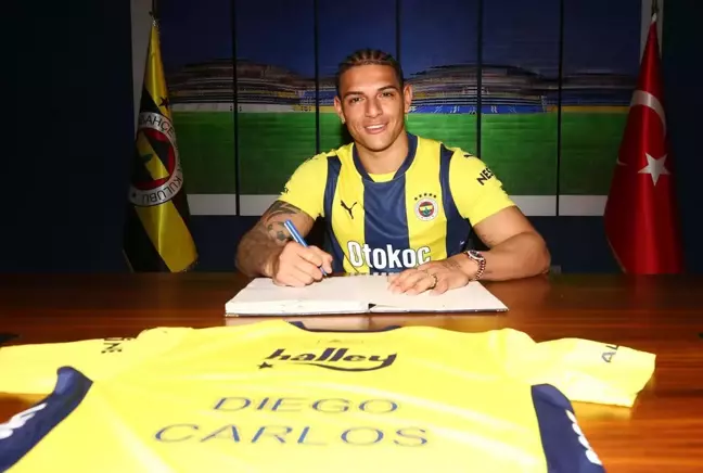 Fenerbahçe, Diego Carlos ile 3.5 yıllık sözleşme imzaladı