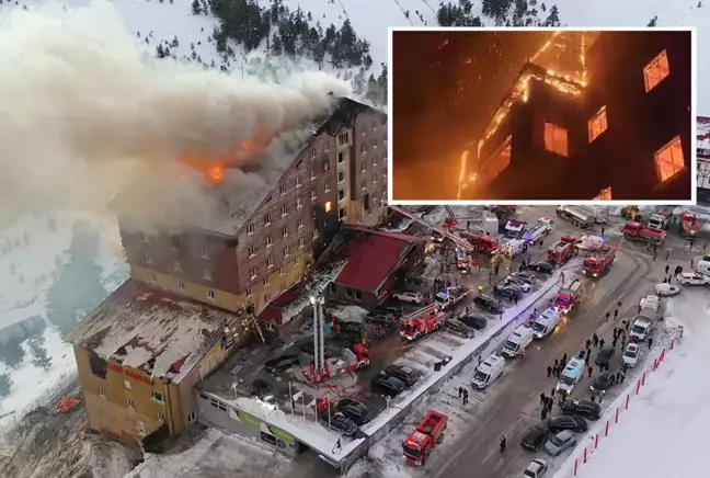 Bolu Belediyesi'nin itfaiye raporu tamamlandı: İşte yangının çıkış noktası