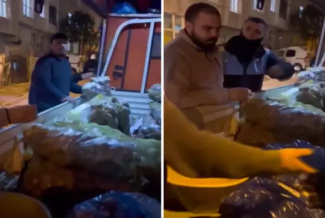 Esenyurt'ta seyyar satıcının terazi oyunu! 10 kilo patatesi 21 kilo diye sattı