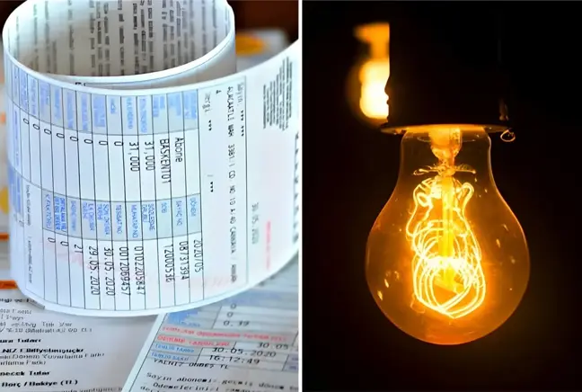 Elektrik faturası 1050 lirayı geçen 2 bin lira ödeyecek