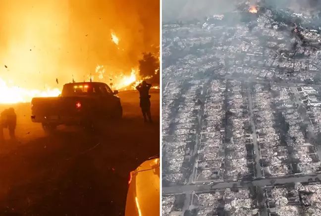 Los Angeles'taki yangın bölgesinde yeni tehlike