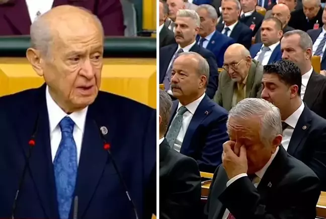 Bahçeli'nin zor anları! İsimlerini tek tek okuduktan sonra gözyaşlarına hakim olamadı