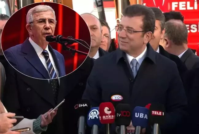 Ekrem İmamoğlu'nun Mansur Yavaş sorusuna verdiği yanıt olay oldu