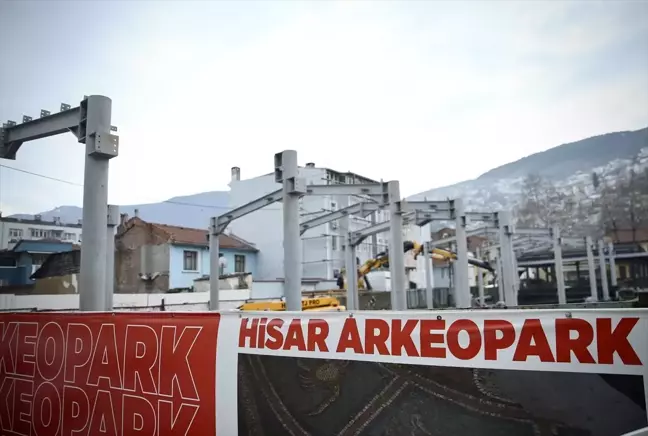 Bursa'da Hisar Arkeopark ve Tarihi İpek Fabrikası Turizme Kazandırılıyor