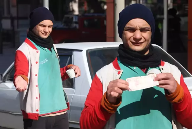 Konya'da dilencilik yapan adamdan şaşırtan sözler: İşimi aşkla yapıyorum