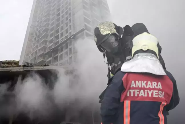 Ankara'da büyük yangın! Dumanlar gökyüzünü kapladı