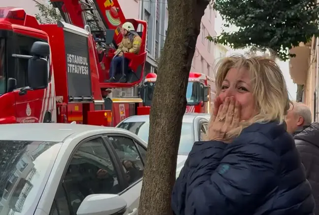 Şişli'de çıkan yangında alevlerin arasında kalan yaşlı kadın hayatını kaybetti