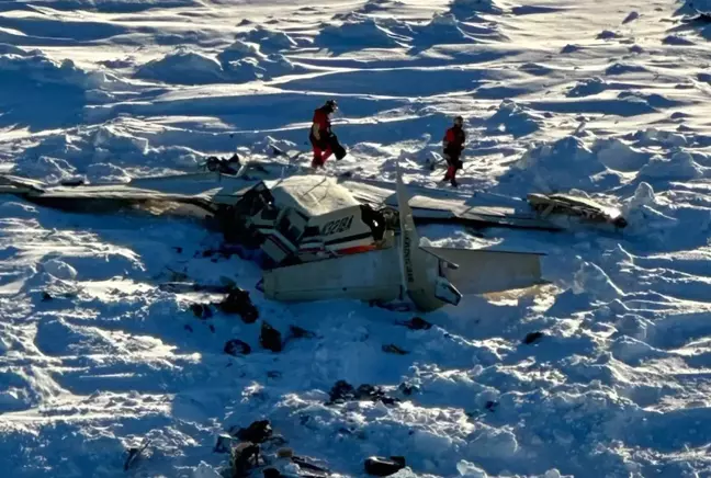 Alaska'da kaybolan uçağın enkazı bulundu, kurtulan olmadı