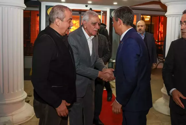 CHP Genel Başkanı Özgür Özel, Ahmet Türk'ü ziyaret etti