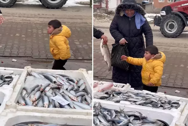 Balık alamadıkları için ağlayan çocuk! Neyse ki sonu güzel bitti