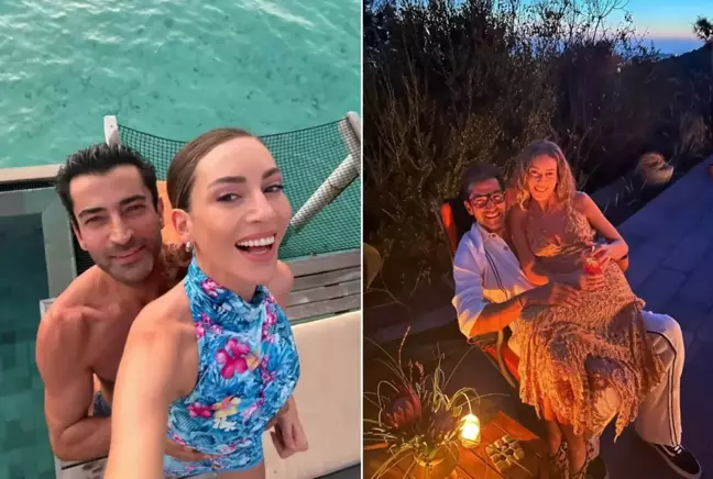 Sinem Kobal ile Kenan İmirzalıoğlu'ndan romantik kareler: Ömürlük sevgilim