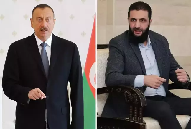 Aliyev'den Suriye Cumhurbaşkanı Şara'ya sürpriz çağrı: Hazırız