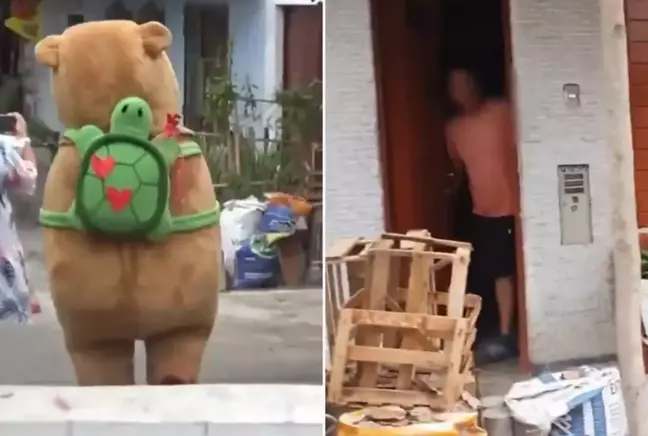 Sevgilisinin hediye gönderdiğini sandı, gerçek bambaşka çıktı