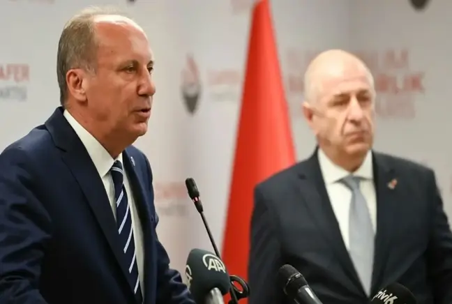 Muharrem İnce, Ümit Özdağ'ın mesajını paylaştı: Can güvenliğim yok