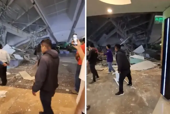 Peru'da alışveriş merkezinin çatısı çöktü! 3 kişi hayatını kaybetti
