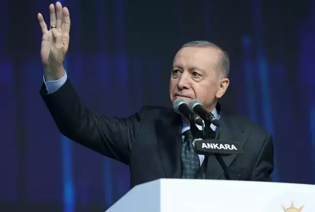 Cumhurbaşkanı Erdoğan'ın kongrede konuşmasından çıkardığı bölüm