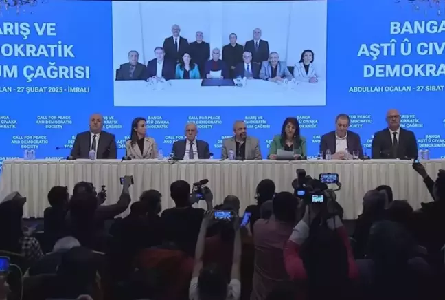 DEM Parti'den Öcalan'ın çağrısı sonrası atılacak ikinci adım mesajı