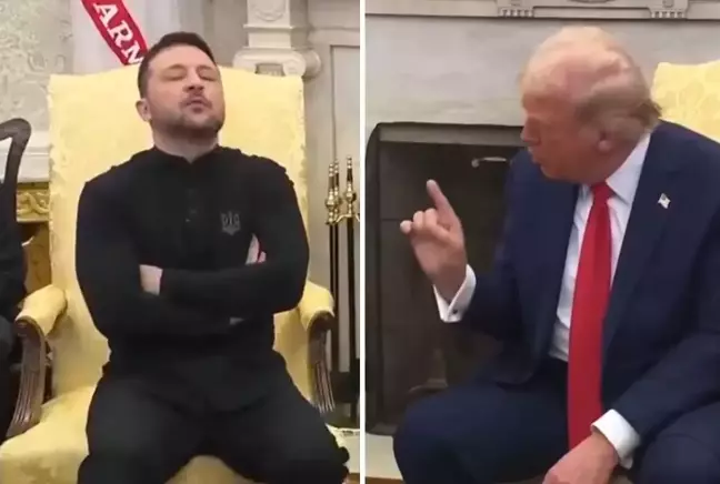 Trump-Zelenskiy zirvesinde tansiyon yükseldi! Ortak basın toplantısı iptal edildi