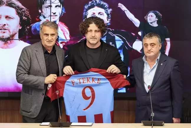 Trabzonspor, teknik direktör Fatih Tekke ile 5 yıllık sözleşme imzaladı