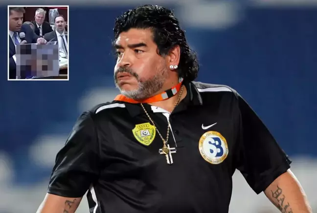 Savcı, Maradona'nın ölüm döşeğindeki fotoğrafını gösterdi, mahkeme salonu buz kesti