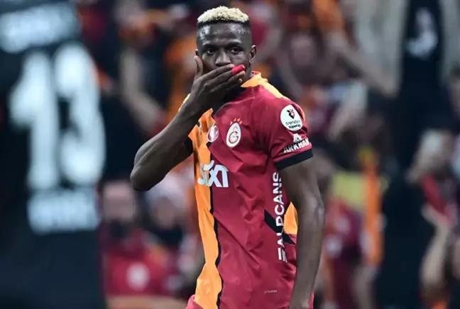 Osimhen, Galatasaray'da bir ilke imza attı