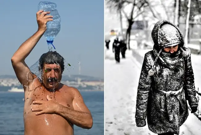 Bugün 110 yılın sıcaklık rekoru, 2 gün sonra ise kar bekleniyor