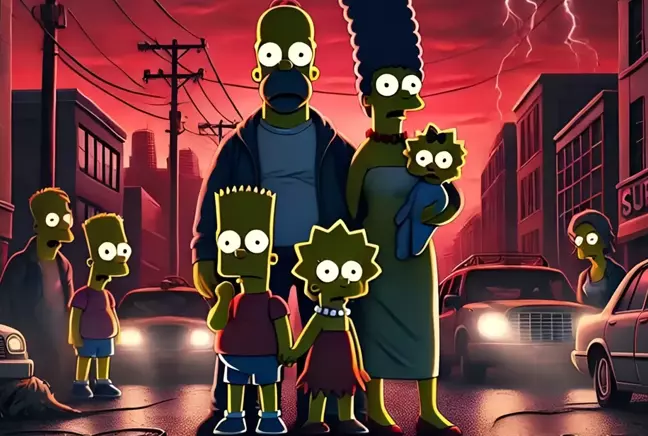 Simpsonlar'ın 2025 kehaneti doğru çıktı! 4 ülke resmen karanlığa gömüldü