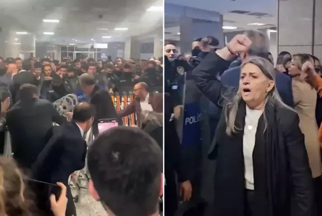 İmamoğlu için tutuklama talebinin ardından Çağlayan Adliyesi karıştı