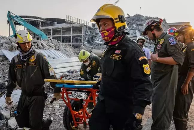 Myanmar'daki depremlerde can kaybı 1644'e ulaştı