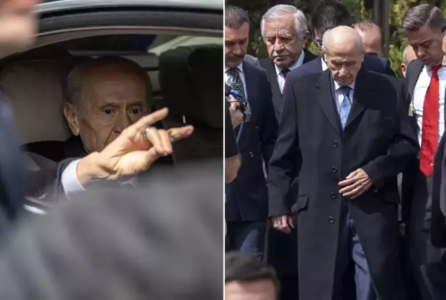 MHP lideri Bahçeli, 66 gün sonra ilk kez görüntülendi