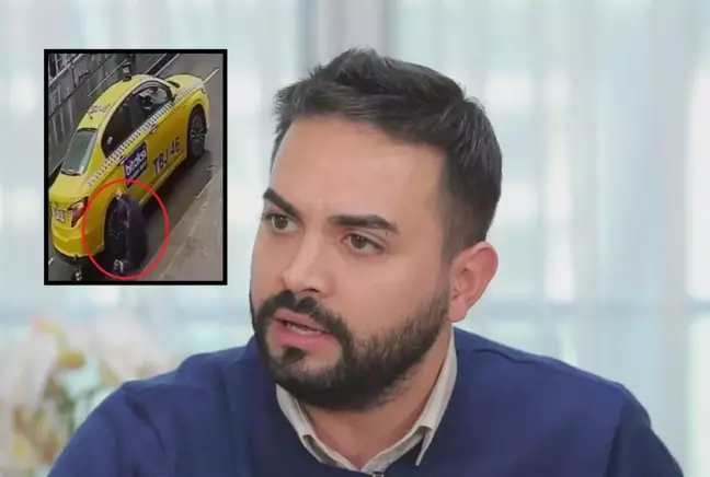 Kadir Ezildi'nin korkutan anları! Taksiye binerken yere kapaklandı