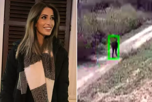 Villada Sinem'i öldüren katilin kaçışı kamerada