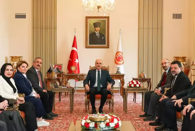 TÜBAF'tan TBMM Başkanı Kurtulmuş'a ziyaret: Gazetecilerin ailelerine gri pasaport talebi
