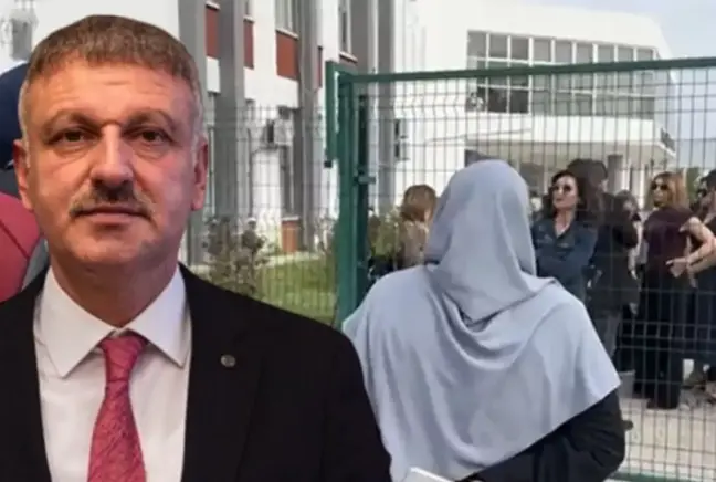 Oktay Saral'dan KKTC'de başörtüsüne sahip çıktığı için görevinden uzaklaştırılan imama destek