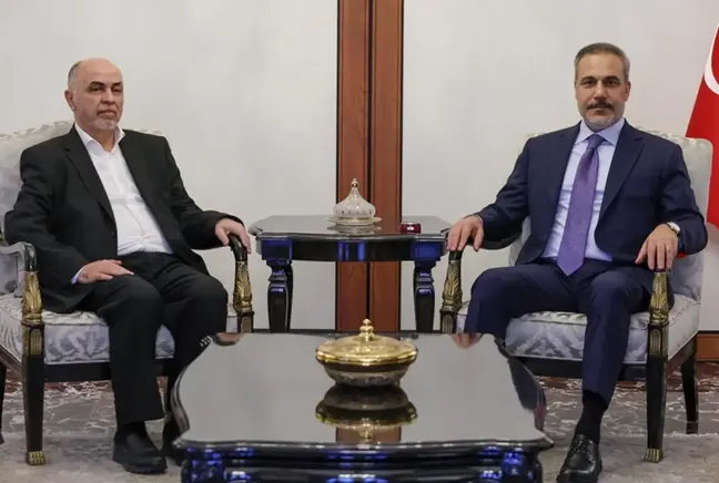 Dışişleri Bakanı Fidan, Hamas heyetiyle görüştü