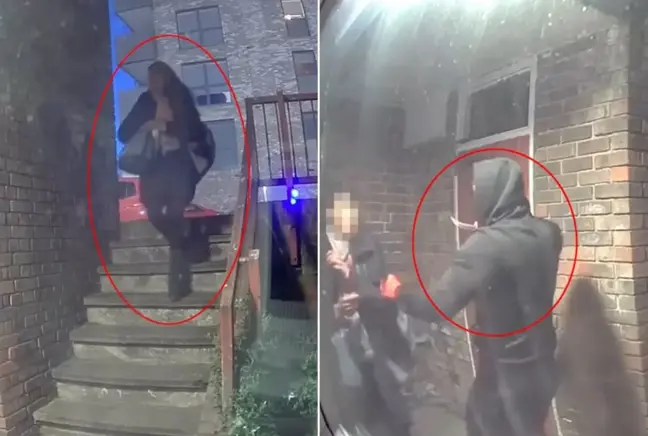 Genç kadın, evinin önünde bıçaklı saldırıya uğradı