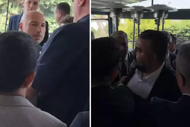 Hakan Bilal Kutlualp ile Ümit Özat arasında kavga çıktı