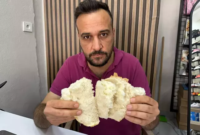 Zincir marketten alınan ekmekten inşaat çivisi çıktı
