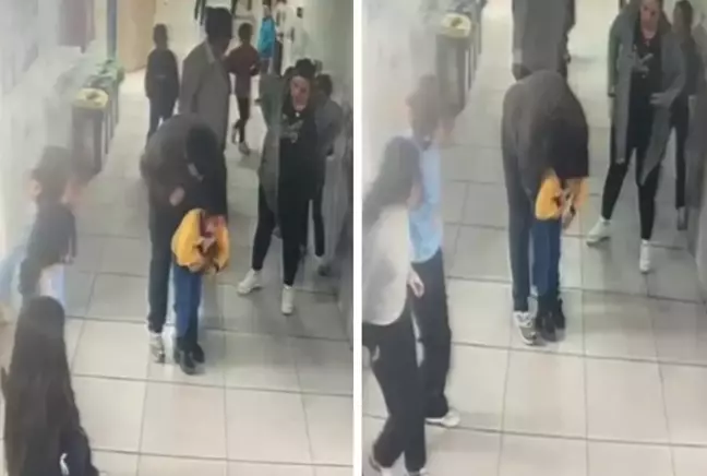 Nefes borusuna yiyecek kaçan öğrencisini Heimlich manevrasıyla kurtardı