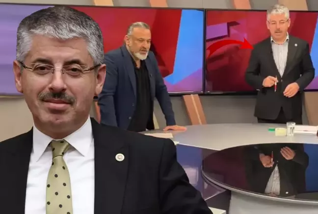 AK Partili Çopuroğlu, İmamoğlu'nu tiye alıp kameraları bantla kapattı
