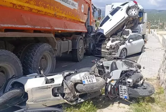 Kamyon önüne ne çıktıysa ezdi